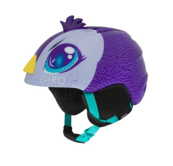 GIRO Launch Jr, Color: Plus Purple Penguin, Size: XS