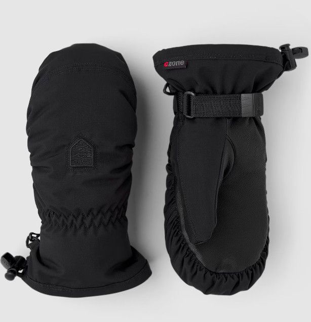 HESTRA Powder Czone Mitt Womens, Color: Black, Size: 9
