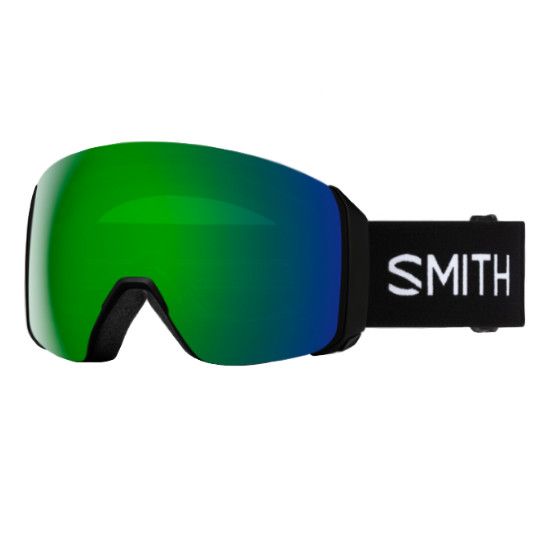 SMITH 4D Mag XL, Frame Colour: Black, Lens Colour: Chromapop Sun Green Mirror