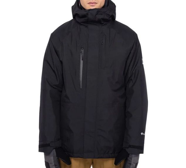 686 Gore-Tex Insulated Jacket Mens, Color: Black, Size: MD
