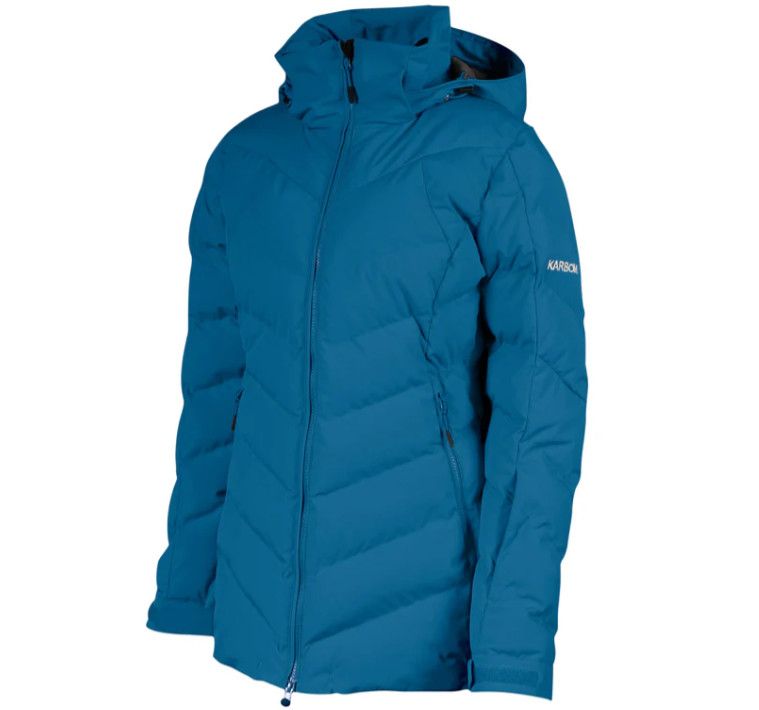 KARBON Deviate Insulated Jacket Womens, Color: Teal Blue, Size: 6