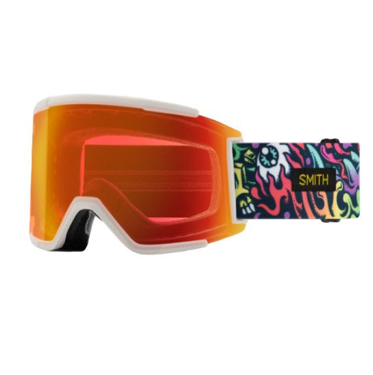 SMITH Squad XL, Frame Colour: Tall Boy, Lens Colour: Chromapop Everyday Red Mirror