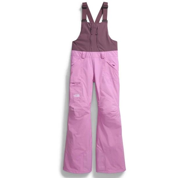 THE NORTH FACE Freedom Insulated Bib Womens, Color: Midnight Mauve, Size: MD/RG