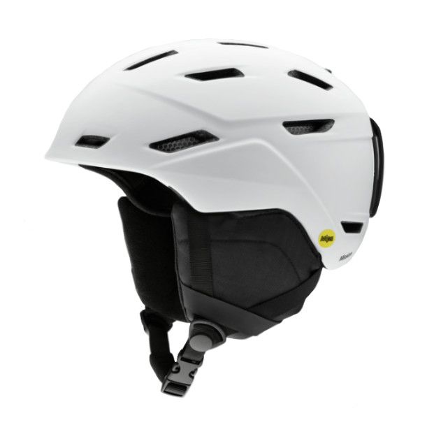SMITH Mission Mips, Color: Matte White, Size: 51-55cm SM