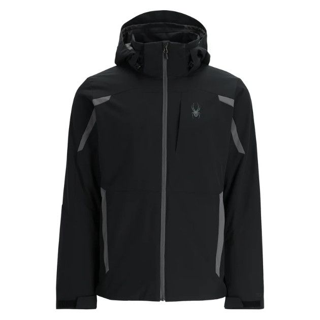 SPYDER Guardian Jacket Mens, Color: Black, Size: MD