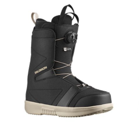SALOMON Faction Boa Mens, Color: Black/Black/Rain, Size: 28