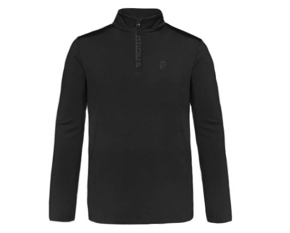 PROTEST Rewill 1/4 Zip Mens, Color: True Black, Size: SM