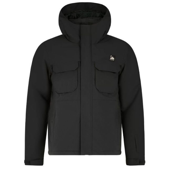 PROTEST Kajo Jacket Mens, Color: True Black, Size: MD