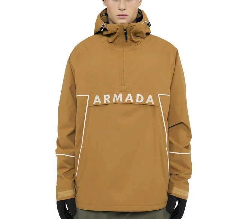 ARMADA Salisbury 2L Anorak, Color: Golden Brown, Size: MD
