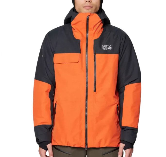 MOUNTAIN HARDWEAR Cloud Bank Gore-Tex Jacket Mens, Color: Aspect Black, Size: XXL