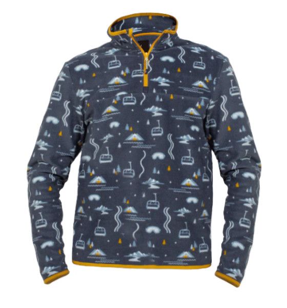 JACK &amp; SAGE Lifty Fleece 1/4 Zip, Color: Dusk Blue, Size: SM