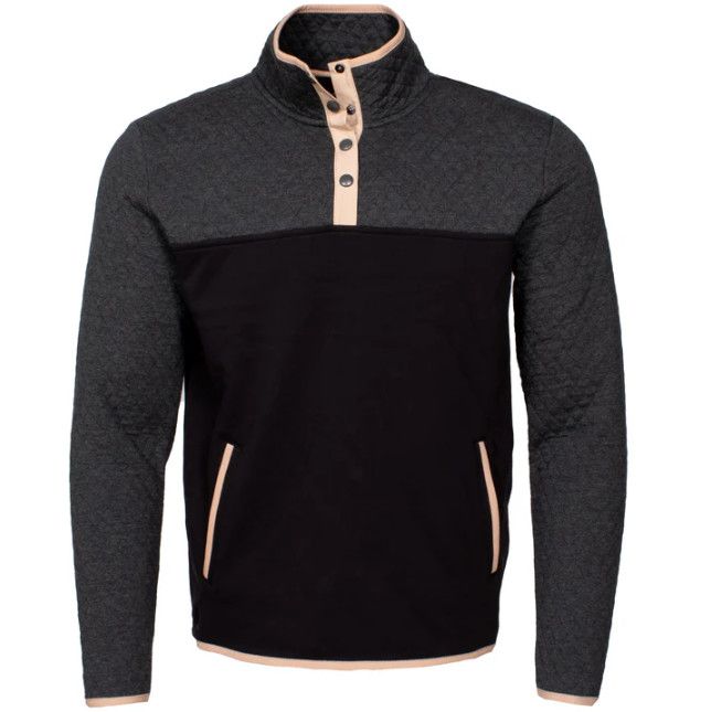 JACK &amp; SAGE Charcoal Quilted QB