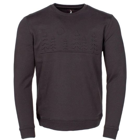 JACK &amp; SAGE Midnight Woods Crew, Color: Black, Size: MD