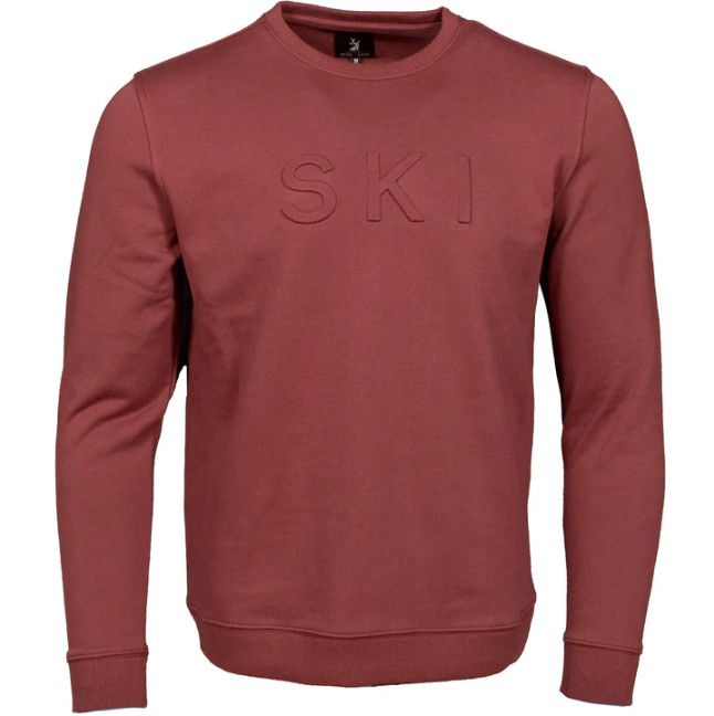 JACK &amp; SAGE Ski Day Crew, Color: Red, Size: SM