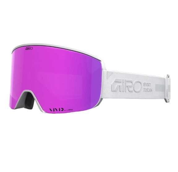 GIRO Ella, Frame Colour: White Rails, Lens Colour: Vivid Pink/Vivid Infared