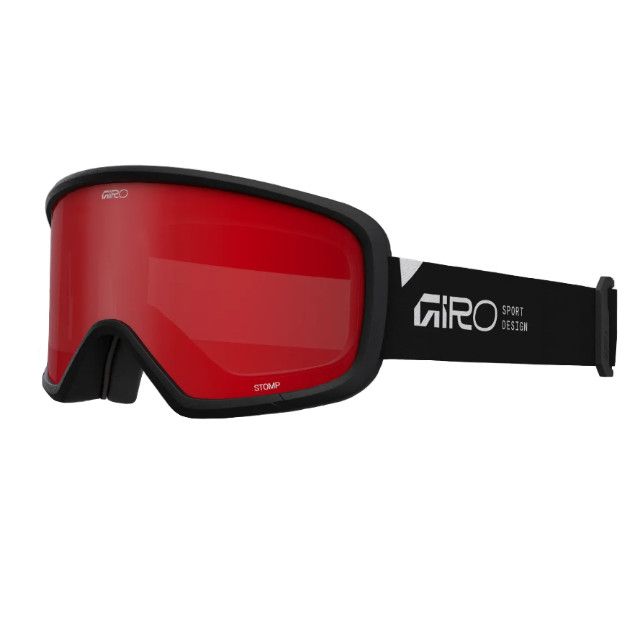 GIRO Stomp, Frame Colour: Black Wordmark, Lens Colour: Amber Scarlett