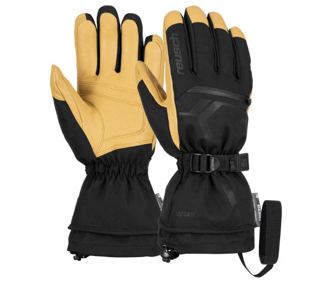 REUSCH Down Spirit GTX Glove, Color: Black/Camel, Size: 11.0