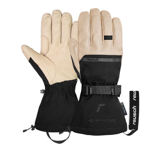 REUSCH Duality R-Wool Glove, Color: Tan/Black, Size: XXL (11)