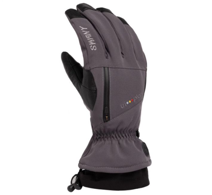 SWANY Falcon Glove 2.1, Color: Charcoal/Grey, Size: LG