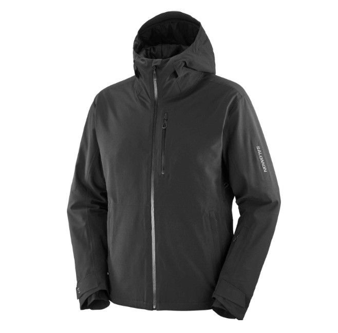SALOMON Highland Jacket Mens, Color: Deep Black, Size: MD
