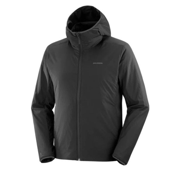 SALOMON Mountain Flex Jacket Mens, Color: Deep Black, Size: MD