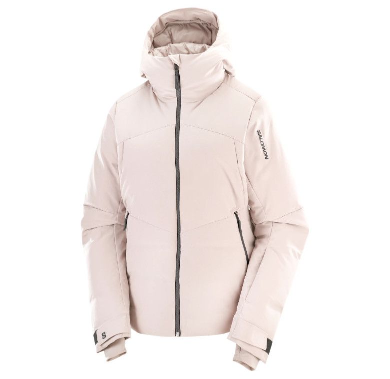 SALOMON Alpenflow Down Jacket Womens, Color: Etherea, Size: SM