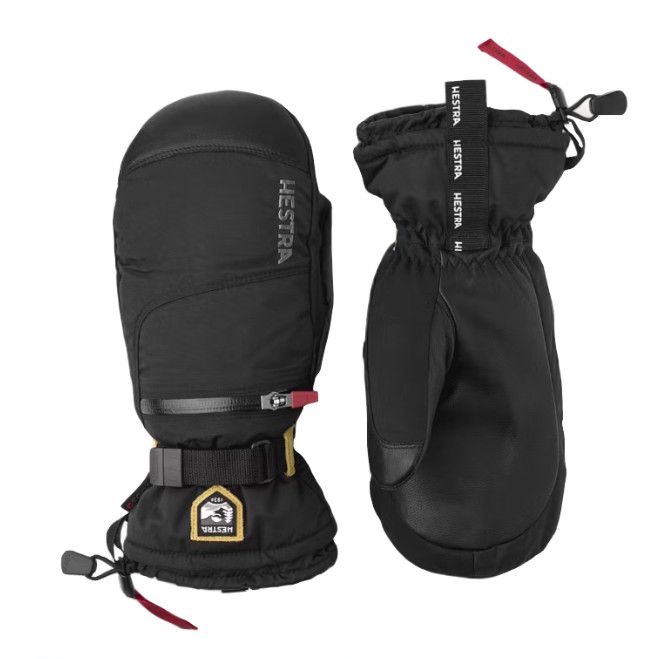 HESTRA All Mountain CZone Mitt, Color: Black, Size: 10