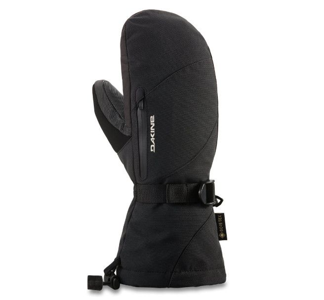 DAKINE Leather Sequoia Gore-Tex Mitt Womens, Color: Black, Size: LG