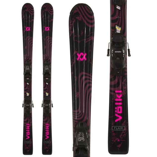 VOLKL Flair Jr + VMotion 7.0, Length (cm): 130