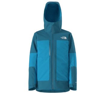 THE NORTH FACE GTX Dawnstrike Insulated Jacket Mens, Color: Dusk Blue/Meridian Blue, Size: LG