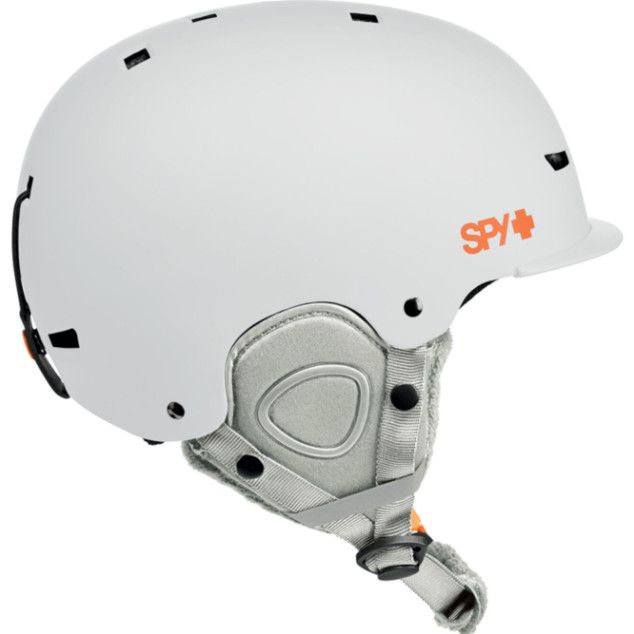 SPY Galactic Mips, Color: Matte White Light Grey, Size: MD