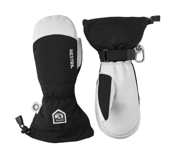 HESTRA Heli Mitt, Color: Black, Size: 12