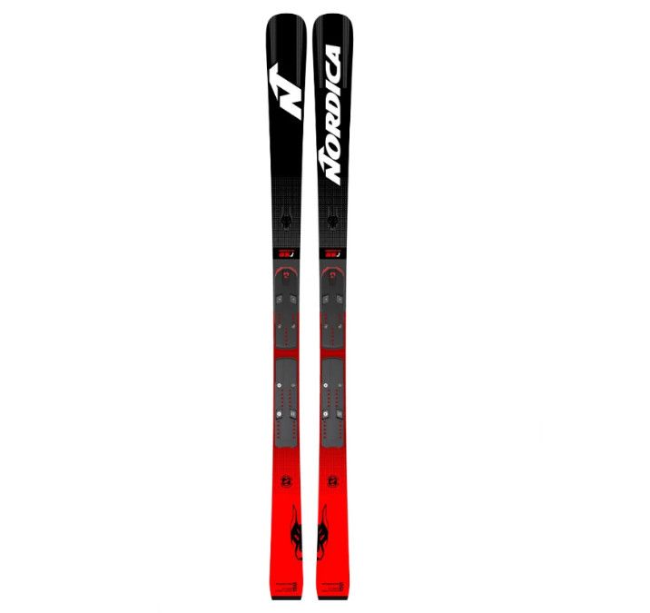 NORDICA Dobermann GSJ Plate Black/Red, Length (cm): 164