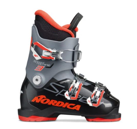 NORDICA Speedmachine J 3, Color: Black/Anth/Red, Size: 25.5
