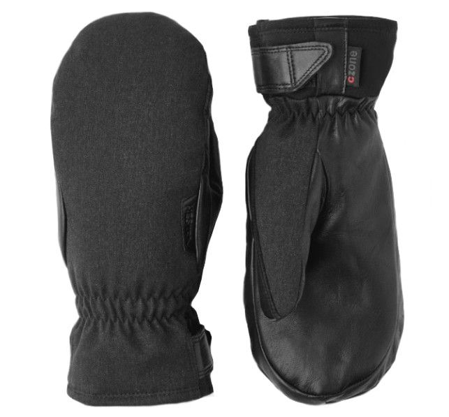 HESTRA CZone Primaloft Inverno Mitt Womens, Color: Black, Size: 9