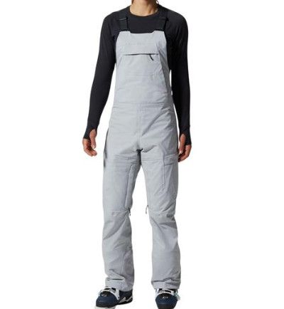 MOUNTAIN HARDWEAR Firefall/2 Bib Womens, Color: Glacial, Size: MD/RG