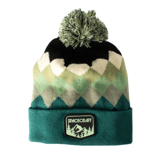 SPACECRAFT Diamond Pom, Color: Green