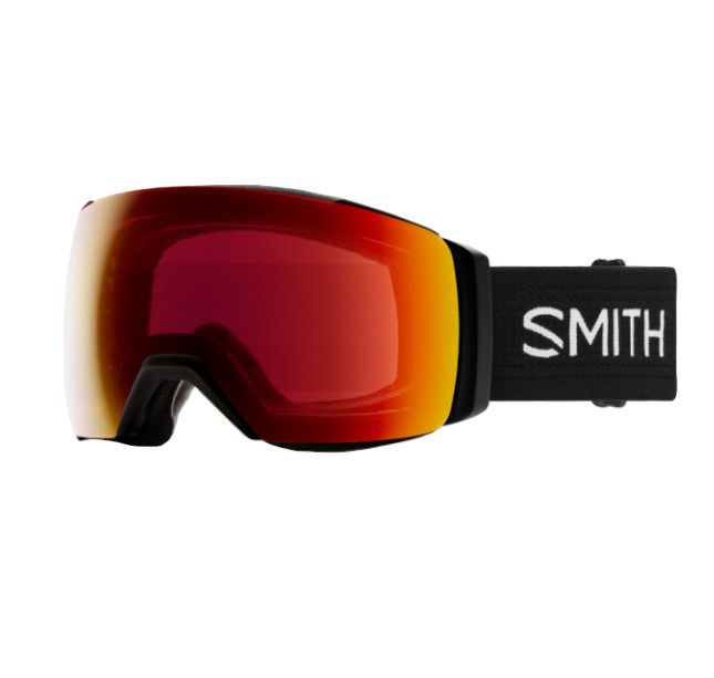 SMITH IO Mag XL, Frame Colour: Black, Lens Colour: Chromapop Sun Red Mirror