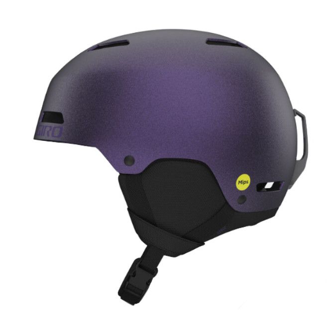 GIRO Ledge Mips, Color: Matte Black/Purple Pearl, Size: SM