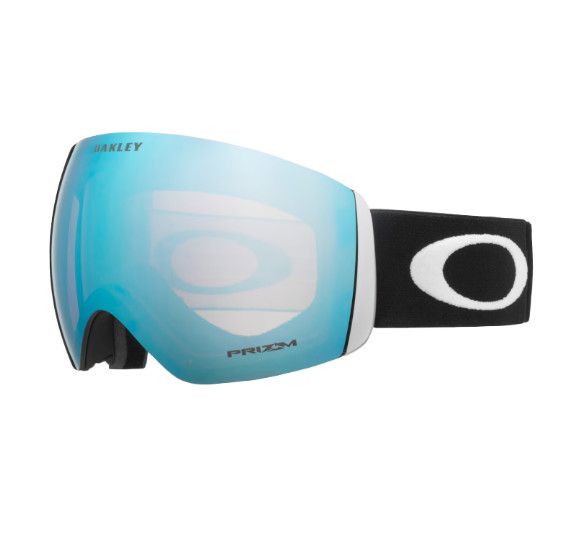 OAKLEY Flight Deck L, Frame Colour: Matte Black, Lens Colour: Prizm Snow Sapphire Iridium
