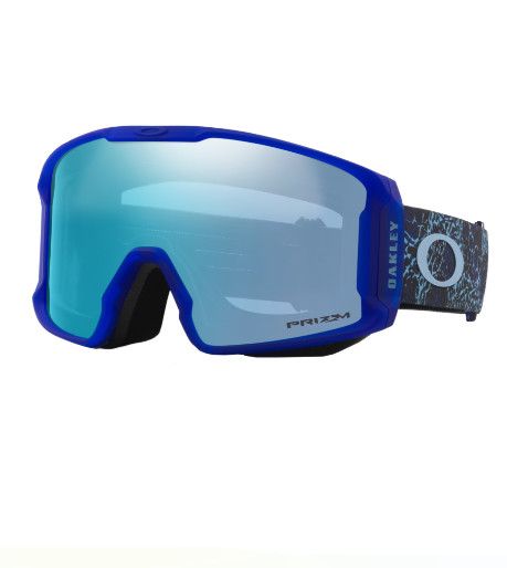 OAKLEY Line Miner M, Frame Colour: Crystal Blue Cell, Lens Colour: Prizm Sapphire Iridium