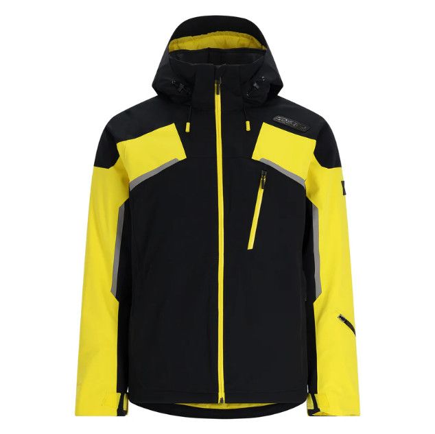 SPYDER Leader Jacket Mens, Color: Acid Yellow, Size: LG