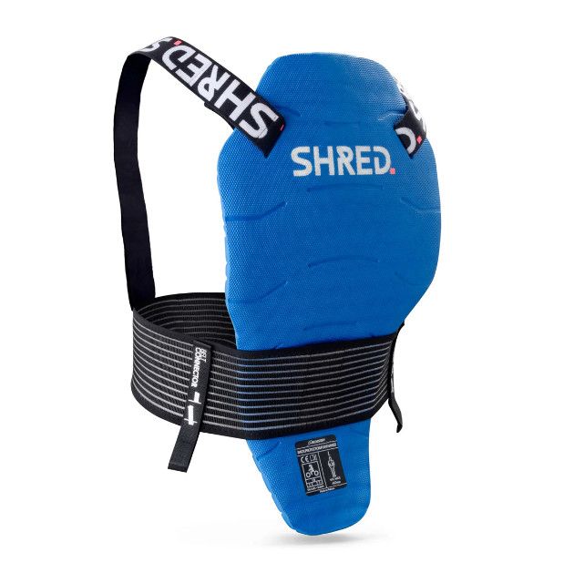 SHRED Flexi Back Protector, Color: Naked, Size: SM