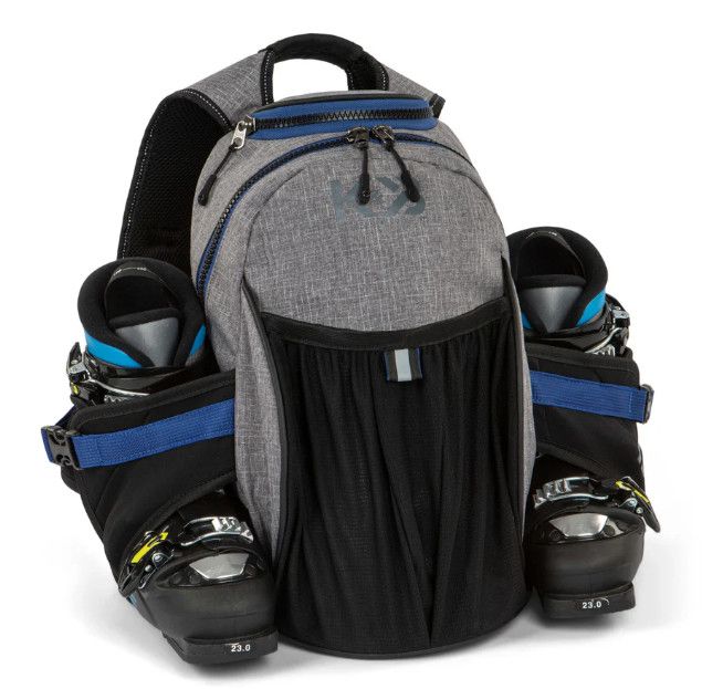 K&amp;B Junior Slick Boot Pack, Color: Grey/Blue