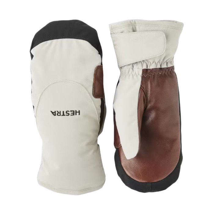 HESTRA Czone Mellow Mitt, Color: Beige, Size: 9