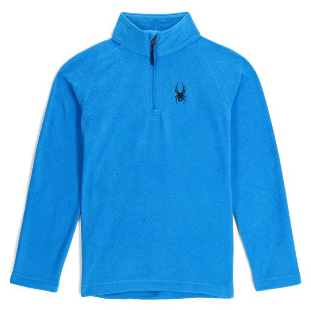 SPYDER Speed Fleece 1/2 Zip Youth, Color: Aether Blue, Size: SM