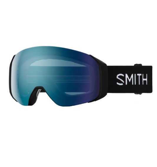 SMITH 4D Mag S, Frame Colour: Black, Lens Colour: Chromapop Everyday Blue Mirror