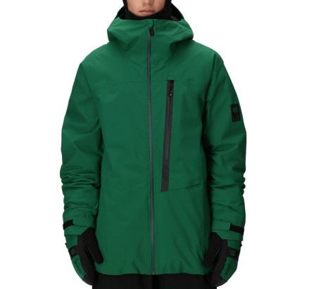 686 Gore-Tex GT Thermagraph Jacket Mens, Color: Emerald Green, Size: MD