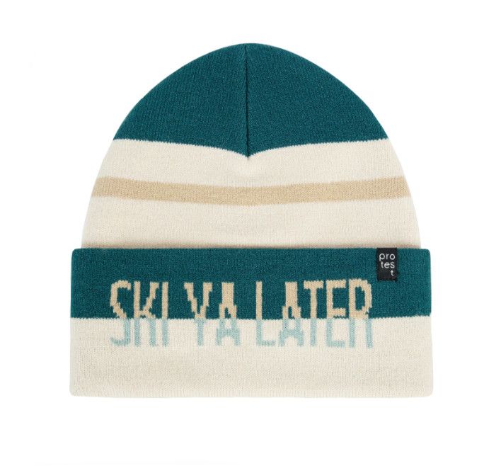 PROTEST Noodle Beanie, Color: Rainstorm Blue, Size: 55cm