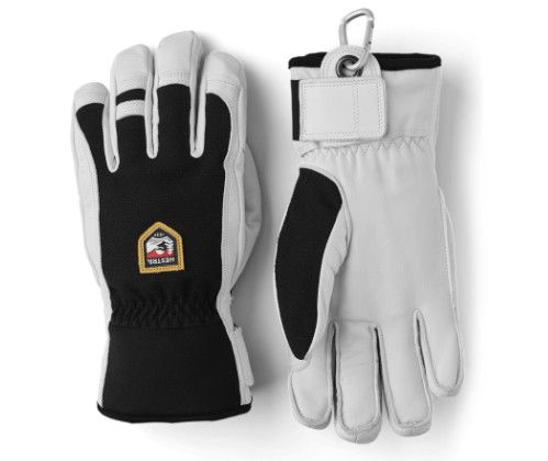 HESTRA Army Leather Patrol Glove, Color: Black, Size: 8